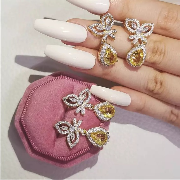 New Women’s 925 Silver Christmas Party Earrings - Picture 2 of 3